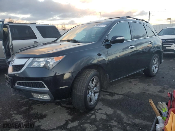 2011 Acura MDX with VIN 2HNYD2H22BH520458, listed as a Copart auction lot 86750244 with 147,669 mi miles and Salvage Title. Bid and sale history available at carsss.com. Image 1.