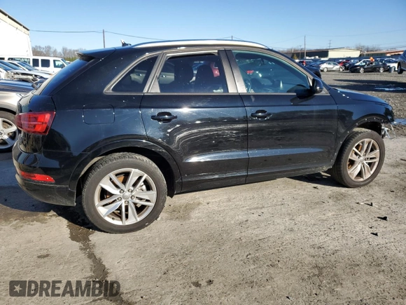 2017 Audi Q3 Premium with VIN WA1ECCFSXHR008924, listed as a Copart auction lot 84751624 with Not provided miles and Salvage title. Bid and sale history available at DreamBid. Image 3.
