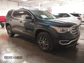 2019 GMC Acadia SLT with VIN 1GKKNMLA4KZ240239, listed as a IAAI auction lot 41382201 with 129,336 mi miles. Bid and sale history available at carsss.com. Image 1.