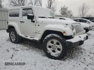 2014 Jeep Wrangler Sahara with VIN 1C4AJWBG5EL327823, listed as a Copart auction lot 85472404 with 136,132 mi miles and Clean Title. Bid and sale history available at DreamBid. Image 4.