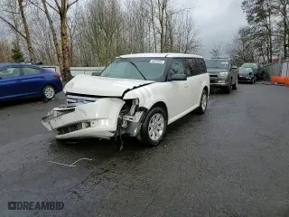 2011 Ford Flex SE with VIN 2FMGK5BC9BBD07662, listed as a Copart auction lot 45039595 with 145,649 mi miles and Salvage Title. Bid and sale history available at carsss.com. Image 12.