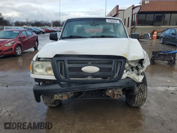 2007 Ford Ranger XL with VIN 1FTYR10UX7PA80300, listed as a Copart auction lot 47885295 with 165,182 mi miles and Clean Title. Bid and sale history available at carsss.com. Image 5.