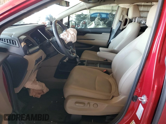 2022 Honda Odyssey Touring с VIN 5FNRL6H89NB053400, выставлен на аукционе Copart как лот 60657685 с пробегом 40 371 миль миль и Списание • Salvage title. История ставок и продаж доступна на DreamBid. Изображение 7.