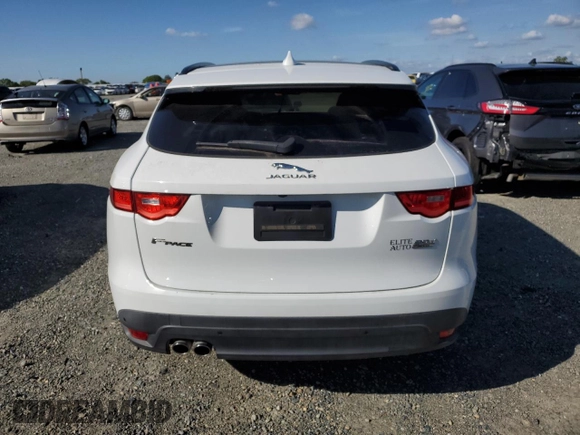 2017 Jaguar F-PACE 20d Prestige with VIN SADCK2BN8HA096143, listed as a Copart auction lot 48327504 with 103,266 mi miles and Clean Title. Bid and sale history available at carsss.com. Image 6.