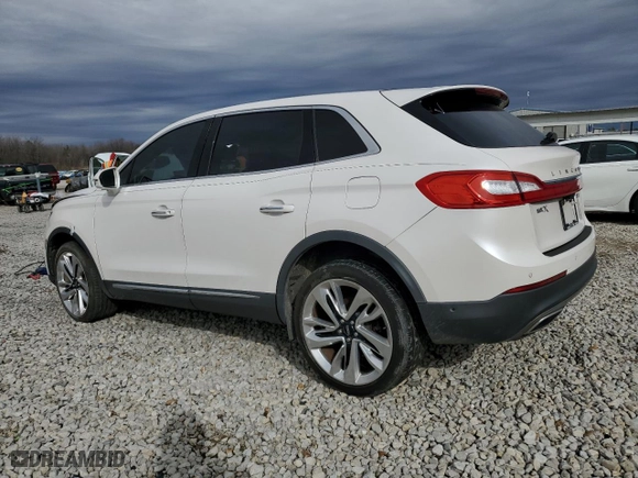 2016 Lincoln MKX Reserve with VIN 2LMTJ8LP9GBL90347, listed as a Copart auction lot 48155225 with 137,793 mi miles and Clean Title. Bid and sale history available at carsss.com. Image 2.