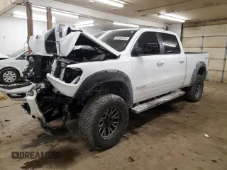 2022 Ram 1500 Laramie with VIN 1C6SRFRTXNN133557, listed as a Copart auction lot 85102254 with 73,174 mi miles and Salvage title. Bid and sale history available at DreamBid. Image 1.
