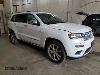 2021 Jeep Grand Cherokee Summit with VIN 1C4RJFJG6MC638776, listed as a Copart auction lot 69213524 with 40,796 mi miles and Salvage Title. Bid and sale history available at carsss.com. Image 4.