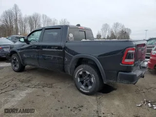 2019 Ram 1500 Rebel with VIN 1C6SRFLTXKN900229, listed as a Copart auction lot 44727365 with 77,670 mi miles and Salvage Title. Bid and sale history available at carsss.com. Image 2.