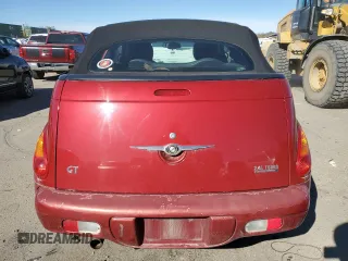 2005 Chrysler PT Cruiser GT with VIN 3C3AY75S55T621104, listed as a Copart auction lot 74982844 with 131,474 mi miles and Salvage Title. Bid and sale history available at carsss.com. Image 6.