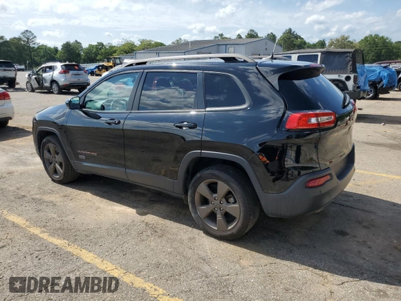 2017 Jeep Cherokee Latitude with VIN 1C4PJLCB1HW554490, listed as a Copart auction lot 57153515 with 84,867 mi miles and Salvage title. Bid and sale history available at DreamBid. Image 2.