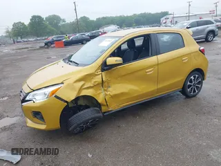 2024 Mitsubishi Mirage Black Edition with VIN ML32AWHJ7RH003579, listed as a IAAI auction lot 42312871 with 25,160 mi miles and . Bid and sale history available at DreamBid. Image 17.