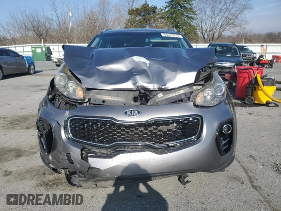 2018 Kia Sportage LX with VIN KNDPMCAC1J7393125, listed as a Copart auction lot 50515275 with 124,947 mi miles and Salvage Title. Bid and sale history available at carsss.com. Image 5.