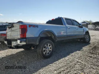 2020 Ford F-350 XL with VIN 1FT8W3BT3LEC60264, listed as a Copart auction lot 53106025 with 59,140 mi miles and Salvage title. Bid and sale history available at DreamBid. Image 3.