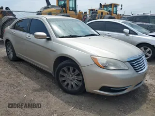 2013 Chrysler 200 LX with VIN 1C3CCBAB2DN733471, listed as a IAAI auction lot 42016020 with 182,681 mi miles and . Bid and sale history available at DreamBid. Image 1.