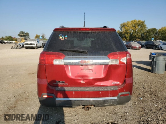 2013 GMC Terrain SLT with VIN 2GKFLXEK1D6133727, listed as a Copart auction lot 75413634 with 193,310 mi miles and Salvage title. Bid and sale history available at DreamBid. Image 6.