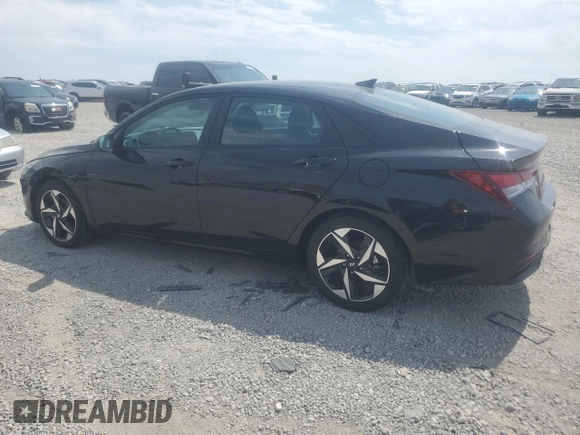 2023 Hyundai Elantra SEL with VIN KMHLS4AG6PU406406, listed as a Copart auction lot 50453865 with 37,130 mi miles and Salvage Title. Bid and sale history available at DreamBid. Image 2.