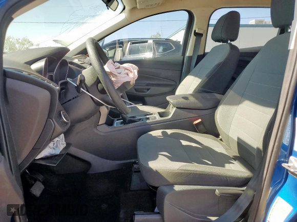 2017 Ford Escape S with VIN 1FMCU0F73HUC10243, listed as a Copart auction lot 57957465 with 79,377 mi miles and Salvage title. Bid and sale history available at DreamBid. Image 7.