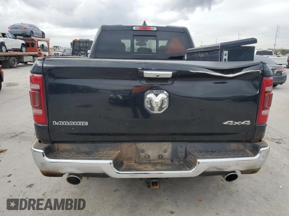 2019 Ram 1500 Laramie with VIN 1C6SRFDT2KN751846, listed as a Copart auction lot 42553385 with 200,127 mi miles and Clean Title. Bid and sale history available at carsss.com. Image 6.