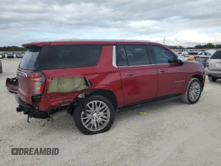 2023 Chevrolet Suburban Premier with VIN 1GNSKFKT2PR309933, listed as a Copart auction lot 79028294 with Not Provided miles and Salvage Title. Bid and sale history available at DreamBid. Image 3.