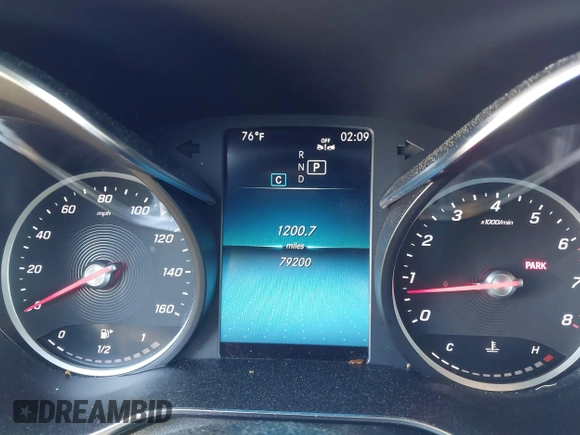 2020 Mercedes-Benz GLC 300 with VIN WDC0G8DB1LF721865, listed as a IAAI auction lot 41886603 with 79,200 mi miles and . Bid and sale history available at DreamBid. Image 7.