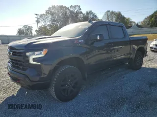 2022 Chevrolet Silverado 1500 LT Trail Boss with VIN 3GCUDFED2NG561825, listed as a Copart auction lot 77632284 with 34,448 mi miles and Salvage Title. Bid and sale history available at DreamBid. Image 1.