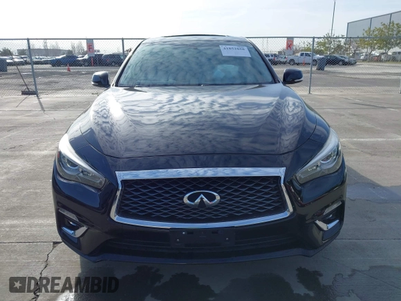 2018 Infiniti Q50 Sport with VIN JN1EV7AP6JM366702, listed as a IAAI auction lot 41852058 with 60,472 mi miles and . Bid and sale history available at carsss.com. Image 12.