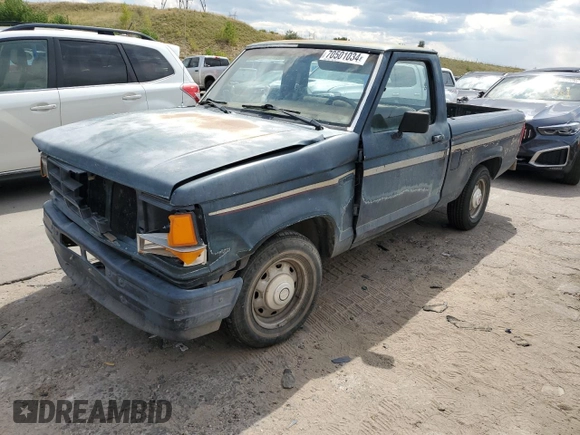1989 Ford Ranger Splash with VIN 1FTCR10A5KUA90033, listed as a Copart auction lot 70501034 with 30,191 mi miles and Clean Title. Bid and sale history available at DreamBid. Image 1.