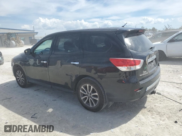 2014 Nissan Pathfinder SV with VIN 5N1AR2MN2EC669786, listed as a Copart auction lot 45942075 with 192,357 mi miles and Salvage Title. Bid and sale history available at carsss.com. Image 2.