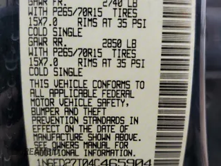 2004 Nissan Frontier XE z VIN 1N6ED27T04C465904, wystawiony jako Copart lot #84096194 z przebiegiem 194 275 mil mil oraz Szkoda całkowita • Salvage title. Historia ofert i sprzedaży dostępna na DreamBid. Obrazek 12.