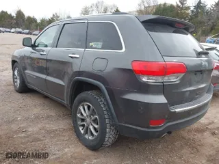 2014 Jeep Grand Cherokee Limited with VIN 1C4RJFBG9EC416992, listed as a IAAI auction lot 41777481 with 140,509 mi miles. Bid and sale history available at carsss.com. Image 3.