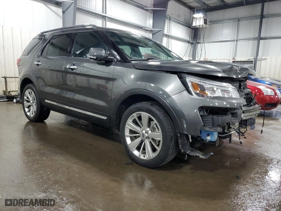 2019 Ford Explorer Limited with VIN 1FM5K8F88KGB39522, listed as a Copart auction lot 49106015 with 28,238 mi miles and Salvage Title. Bid and sale history available at carsss.com. Image 4.
