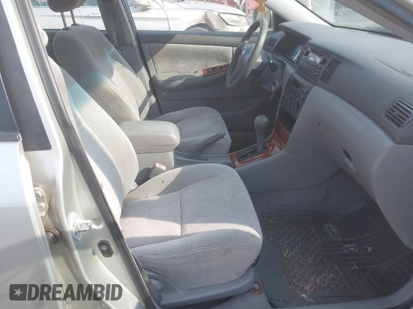 2003 Toyota Corolla CE with VIN JTDBR32E930004139, listed as a IAAI auction lot 42113619 with 209,120 mi miles and . Bid and sale history available at DreamBid. Image 5.