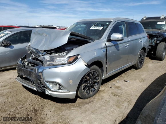 2018 Mitsubishi Outlander PHEV SEL with VIN JA4J24A51JZ032589, listed as a Copart auction lot 45956303 with 0 mi miles. Bid and sale history available at carsss.com. Image 1.
