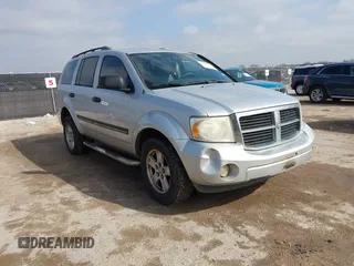 2008 Dodge Durango SLT with VIN 1D8HD48N58F112026, listed as a IAAI auction lot 41507653 with 201,559 mi miles and . Bid and sale history available at DreamBid. Image 1.