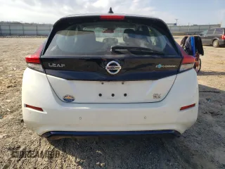 2021 Nissan LEAF SV Plus with VIN 1N4BZ1CV2MC554727, listed as a Copart auction lot 49440675 with 75,783 mi miles and Salvage title. Bid and sale history available at DreamBid. Image 6.