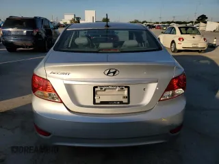 2013 Hyundai Accent GLS with VIN KMHCT4AE6DU523202, listed as a Copart auction lot 52568315 with 126,806 mi miles and Salvage Title. Bid and sale history available at carsss.com. Image 6.