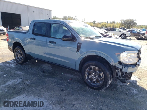 2023 Ford Maverick XL with VIN 3FTTW8E36PRA33267, listed as a Copart auction lot 50074005 with 21,062 mi miles and Salvage Title. Bid and sale history available at DreamBid. Image 4.