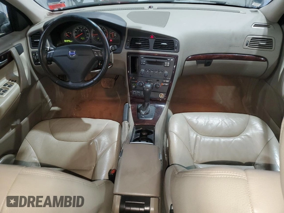 2008 Volvo S60 2.5T with VIN YV1RH592782677901, listed as a Copart auction lot 45883885 with 166,324 mi miles and Salvage Title. Bid and sale history available at carsss.com. Image 8.