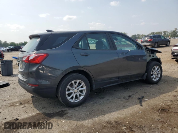 2020 Chevrolet Equinox LS z VIN 3GNAXHEV1LS514852, wystawiony jako Copart lot #58437115 z przebiegiem 67 470 mil mil oraz Szkoda całkowita • Salvage title. Historia ofert i sprzedaży dostępna na DreamBid. Obrazek 3.