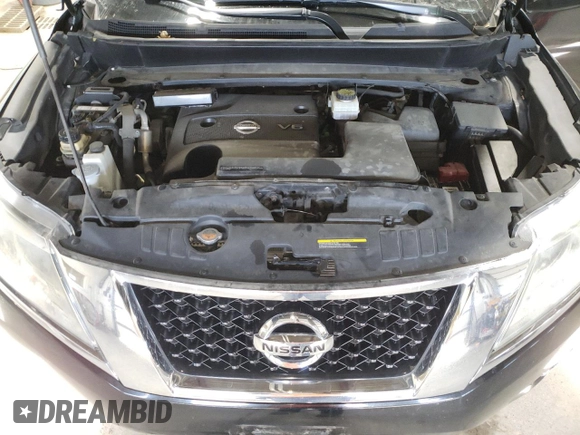 2015 Nissan Pathfinder S with VIN 5N1AR2MMXFC681953, listed as a Copart auction lot 80272294 with 103,942 mi miles and Salvage title. Bid and sale history available at DreamBid. Image 12.