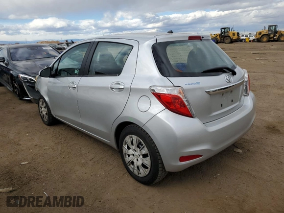 2014 Toyota Yaris L with VIN VNKKTUD34EA001222, listed as a Copart auction lot 79312664 with 101,714 mi miles and Salvage Title. Bid and sale history available at carsss.com. Image 2.
