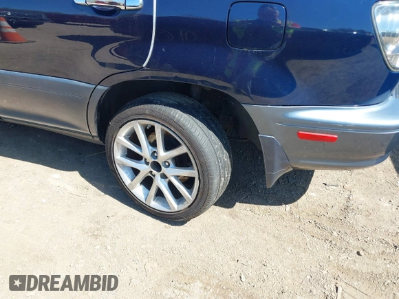 2003 Lexus RX 300 with VIN JTJHF10U930314161, listed as a IAAI auction lot 42070359 with 167,047 mi miles. Bid and sale history available at carsss.com. Image 6.