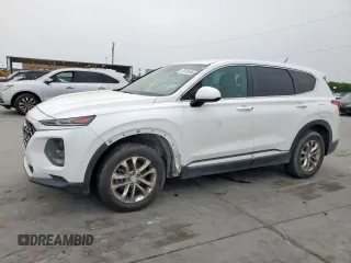 2020 Hyundai Santa Fe SE with VIN 5NMS2CAD1LH157689, listed as a Copart auction lot 53910495 with 73,011 mi miles and Clean Title. Bid and sale history available at carsss.com. Image 1.