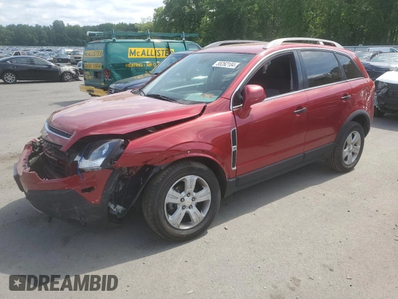 2015 Chevrolet Captiva Sport LS with VIN 3GNAL2EK9FS523883, listed as a Copart auction lot 55262104 with 93,162 mi miles and Salvage Title. Bid and sale history available at DreamBid. Image 1.