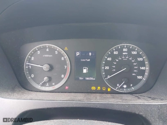 2016 Hyundai Sonata 2.4L SE with VIN 5NPE24AFXGH270571, listed as a IAAI auction lot 41520179 with 186,005 mi miles. Bid and sale history available at carsss.com. Image 7.