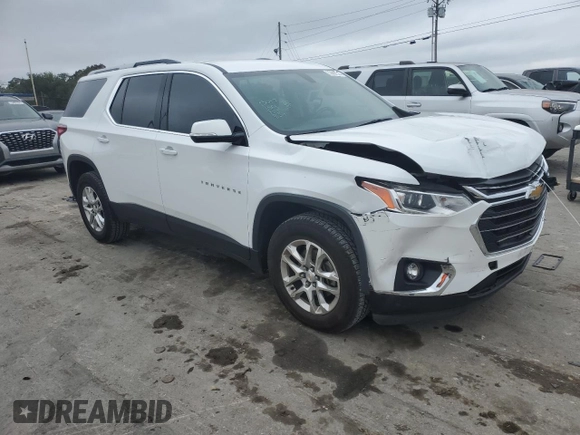 2018 Chevrolet Traverse LT Cloth with VIN 1GNERGKW9JJ277013, listed as a Copart auction lot 73587314 with 97,773 mi miles and Salvage Title. Bid and sale history available at carsss.com. Image 4.
