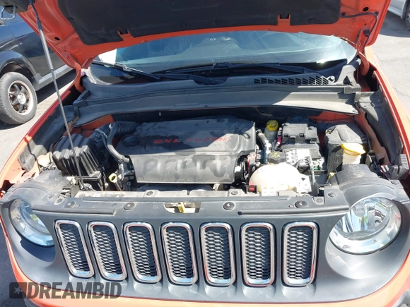 2015 Jeep Renegade Latitude with VIN ZACCJABT7FPC20455, listed as a IAAI auction lot 42250490 with 65,977 mi miles and . Bid and sale history available at DreamBid. Image 10.