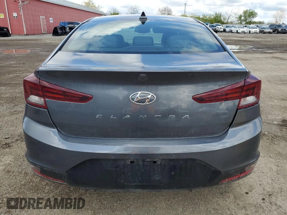 2020 Hyundai Elantra SEL z VIN KMHD84LF1LU921637, wystawiony jako Copart lot #55650965 z przebiegiem 268 315 mil mil oraz Szkoda całkowita • Salvage title. Historia ofert i sprzedaży dostępna na DreamBid. Obrazek 6.