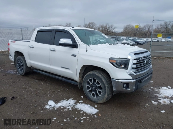 2019 Toyota Tundra SR5 z VIN 5TFHY5F17KX797348, wystawiony jako IAAI lot #41905558 z przebiegiem Nie podano mil oraz . Historia ofert i sprzedaży dostępna na DreamBid. Obrazek 1.