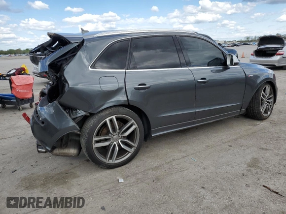2015 Audi SQ5 Premium Plus with VIN WA1CGAFP3FA056305, listed as a Copart auction lot 50854484 with 0 mi miles. Bid and sale history available at carsss.com. Image 3.